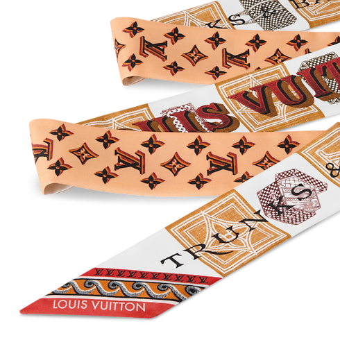 Damiergram BB Bandeau S00 in Women's Accessories Silk Squares and Bandeaux collections by Louis Vuitton (Product zoom)