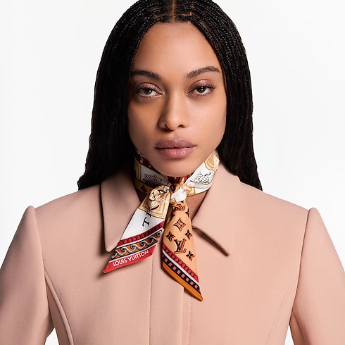 Damiergram BB Bandeau S00 in Women's Accessories Silk Squares and Bandeaux collections by Louis Vuitton (Product zoom)