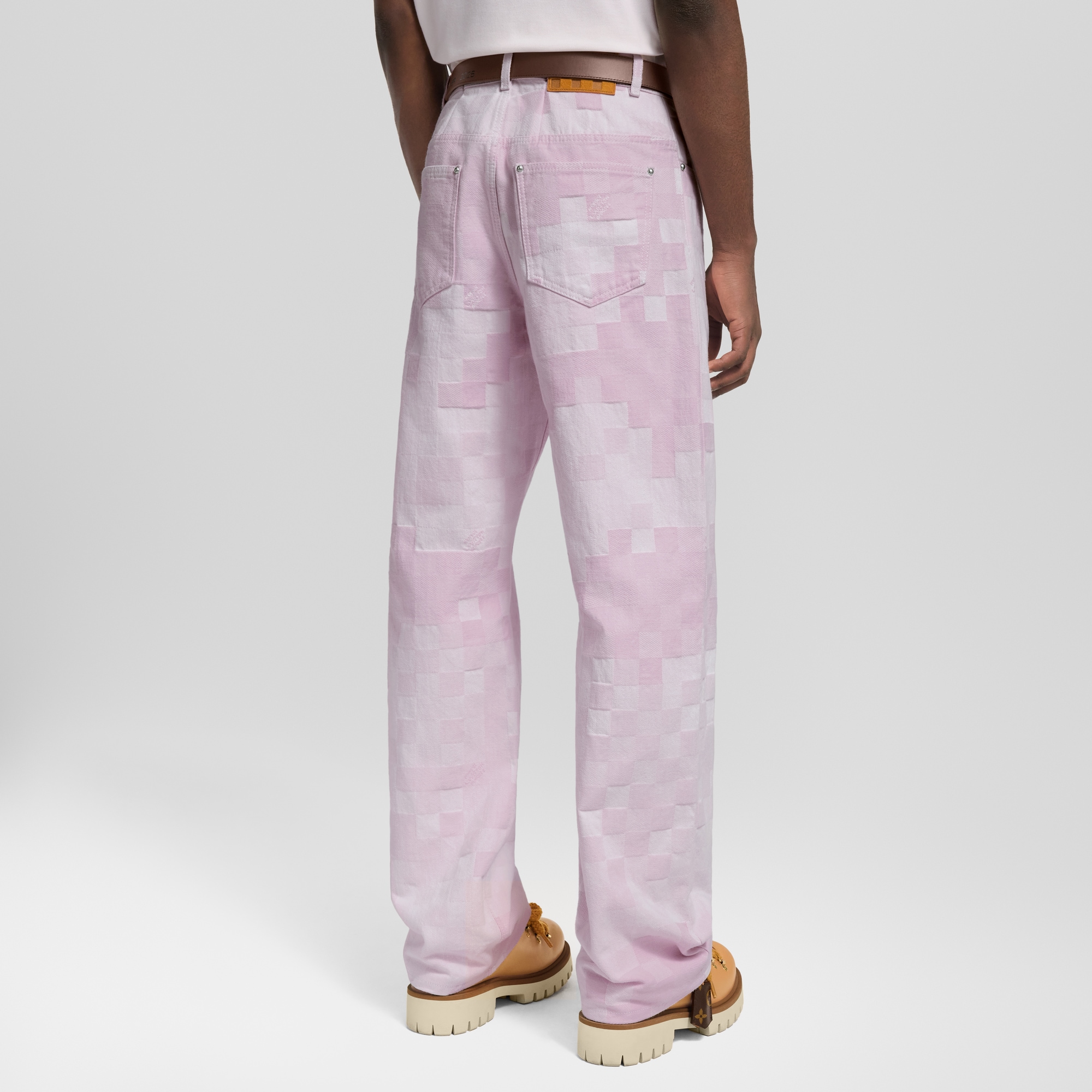 Damoflage Denim Skate Pants  in Men