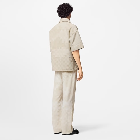 Damoflage Jacquard Denim Skate Pants in Men's Ready-to-Wear Denim Collection collections by Louis Vuitton (Product zoom)