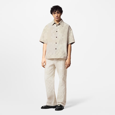 Damoflage Jacquard Denim Skate Pants in Men's Ready-to-Wear Denim Collection collections by Louis Vuitton (Product zoom)