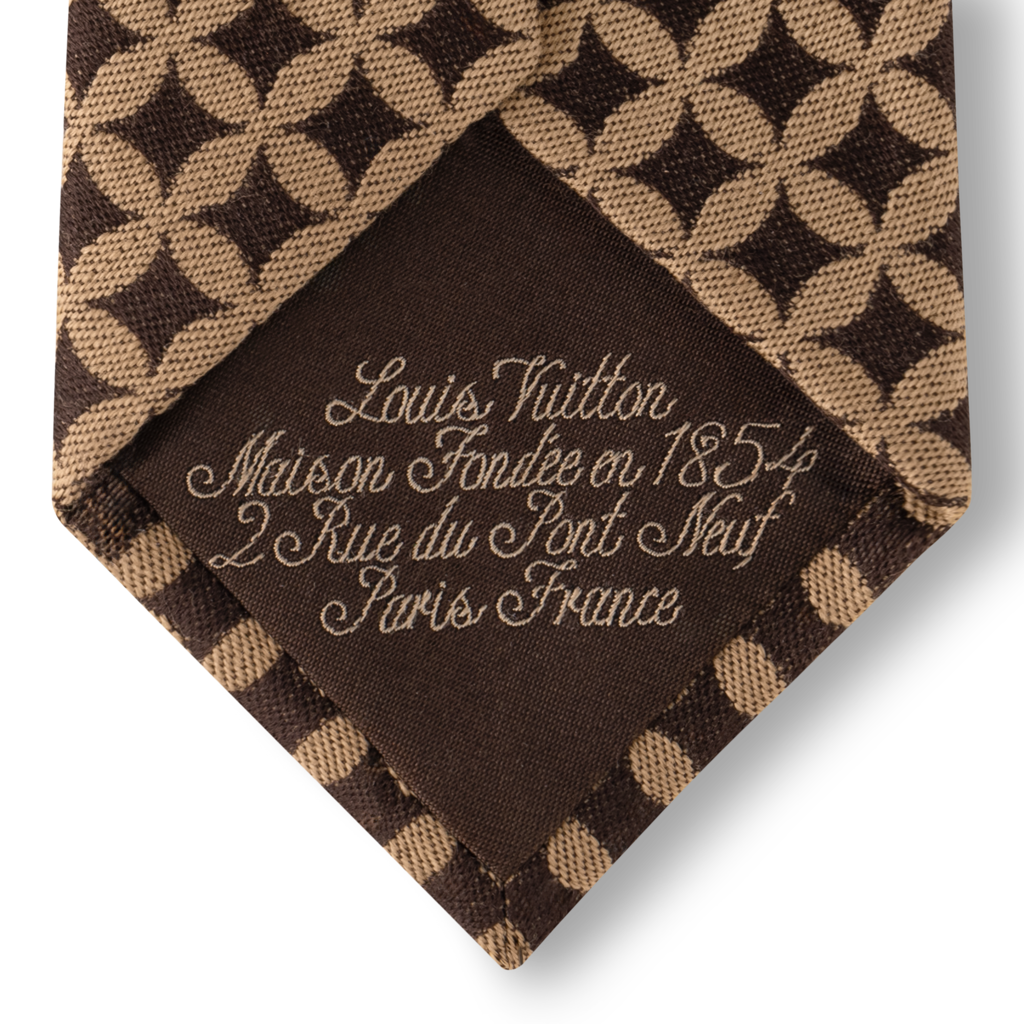 Dandy Monogram Tie S00 in Men
