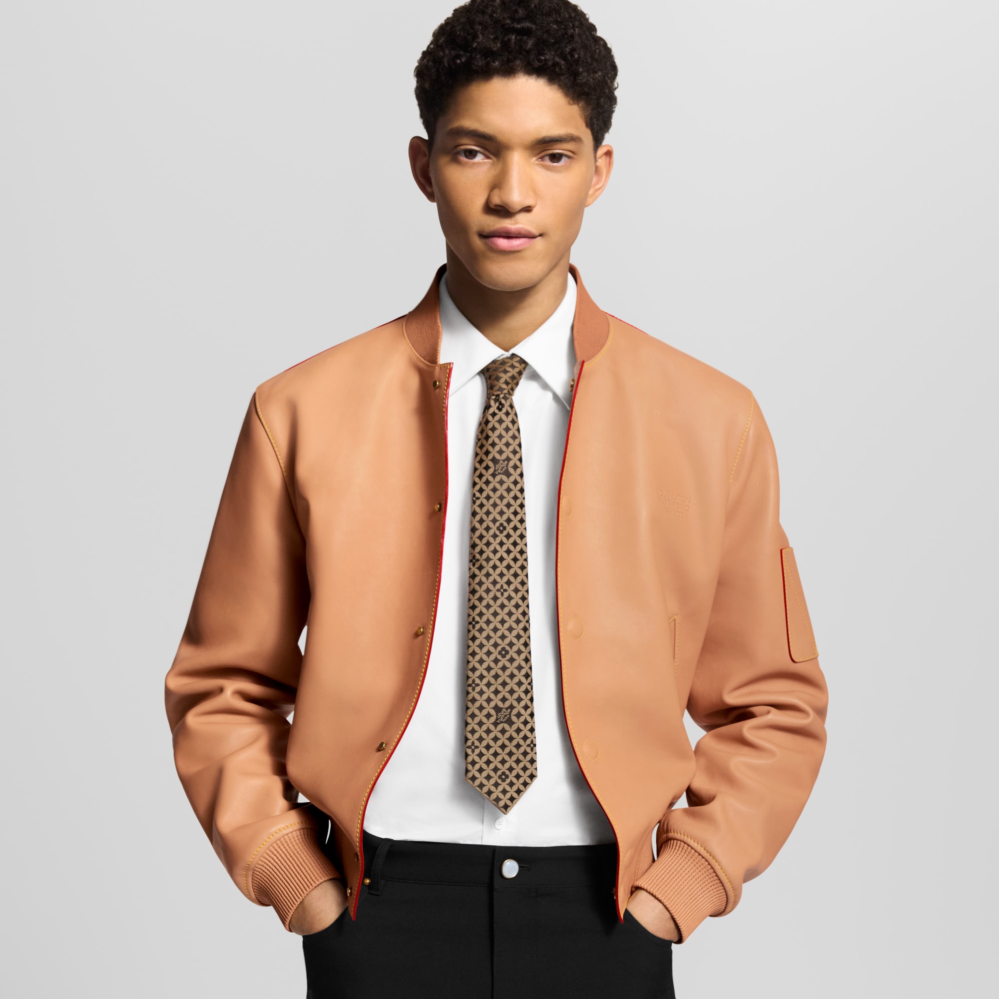 Dandy Monogram Tie S00 in Men
