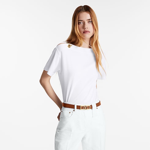 Dauphine 25MM Reversible Belt Monogram Canvas in Women's Accessories Belts collections by Louis Vuitton (Product zoom)