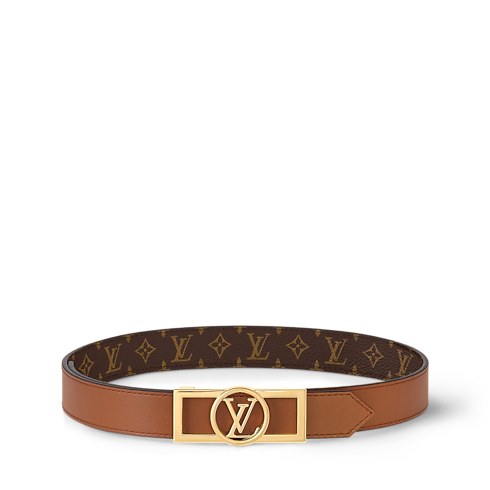 Dauphine 25MM Reversible Belt Monogram Canvas in Women's Accessories Belts collections by Louis Vuitton (Product zoom)