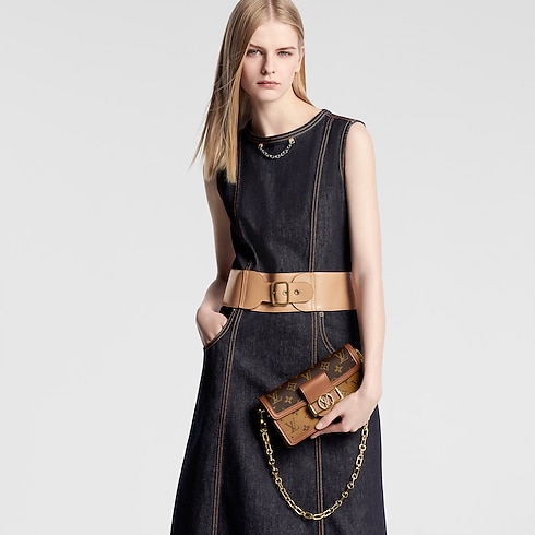 Dauphine East West Monogram Reverse Canvas in Women's Handbags All Collections collections by Louis Vuitton (Product zoom)