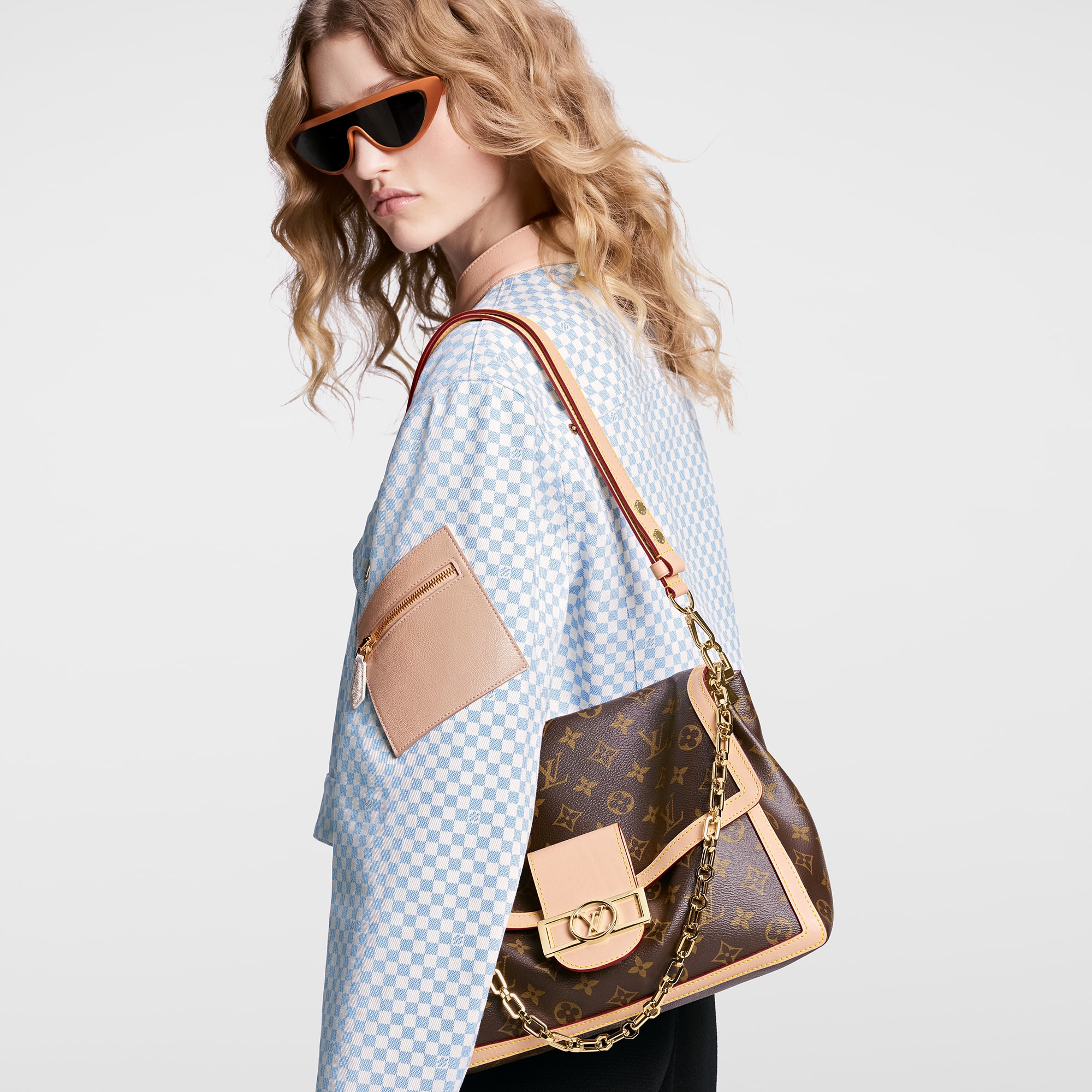 Dauphine Soft GM Monogram Canvas in Women
