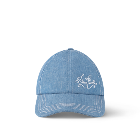 Denim Cap S00 in Men's Accessories Hats, Beanies and Gloves collections by Louis Vuitton (Product zoom)