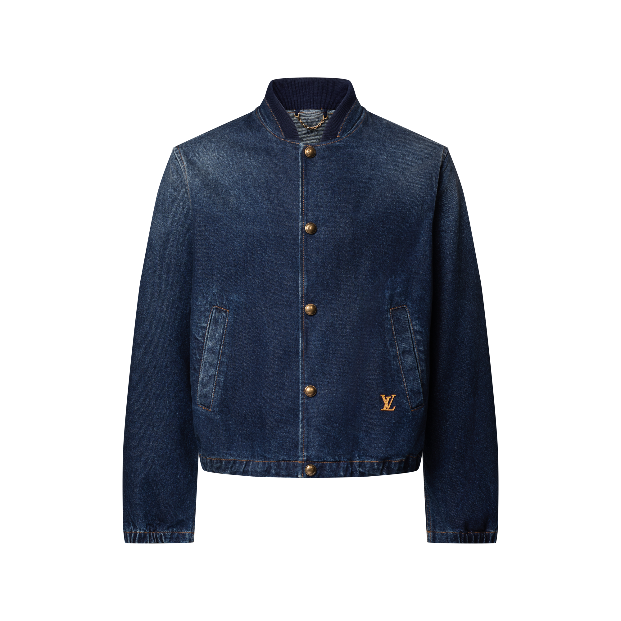 Denim Coach Jacket - Ready-to-Wear 1AK6K6 | LOUIS VUITTON
