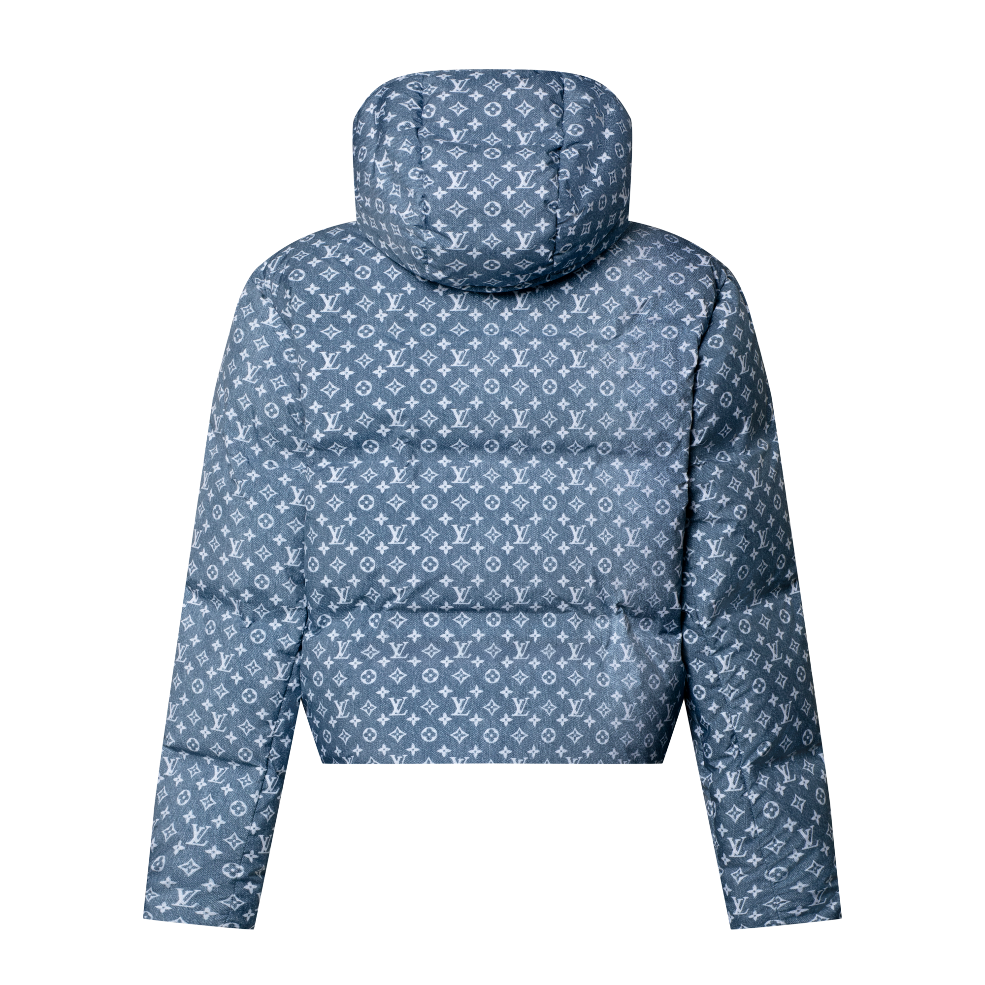 Denim-Effect Monogram Ski Jacket  in Women
