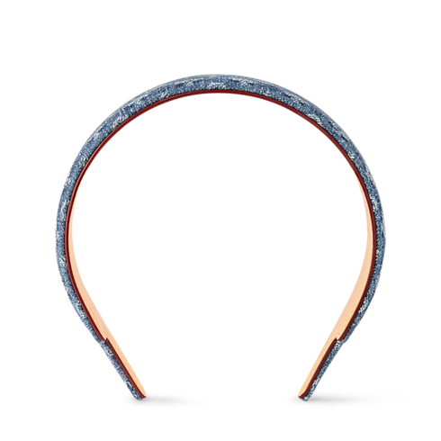 Denim Headband S00 in Women's Accessories Hair Accessories collections by Louis Vuitton (Product zoom)
