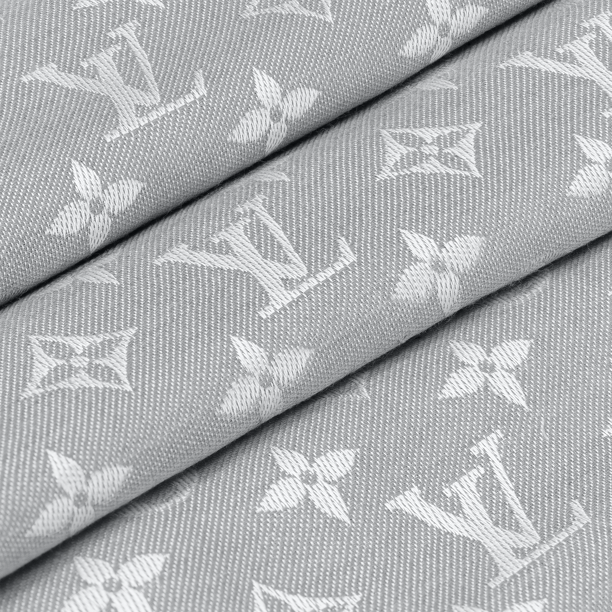 Denim Monogram Shawl S00 in Women