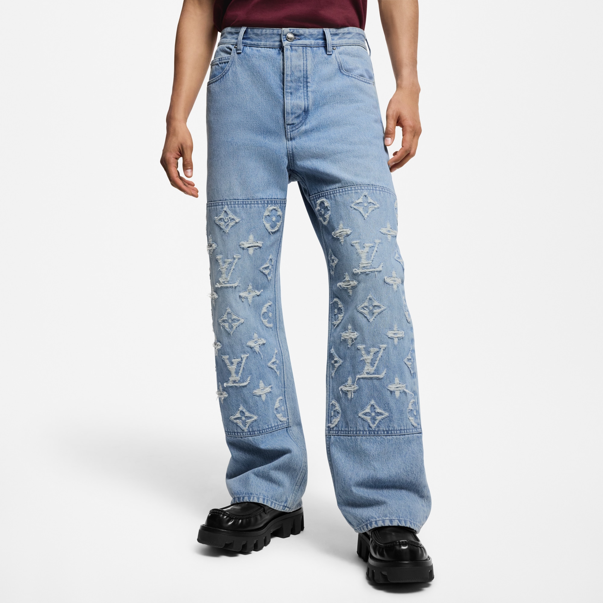 Denim Skate Jeans  in Men