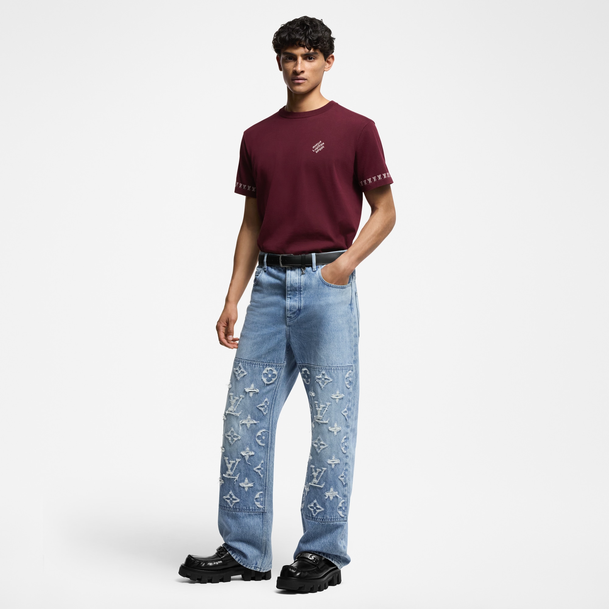 Denim Skate Jeans  in Men