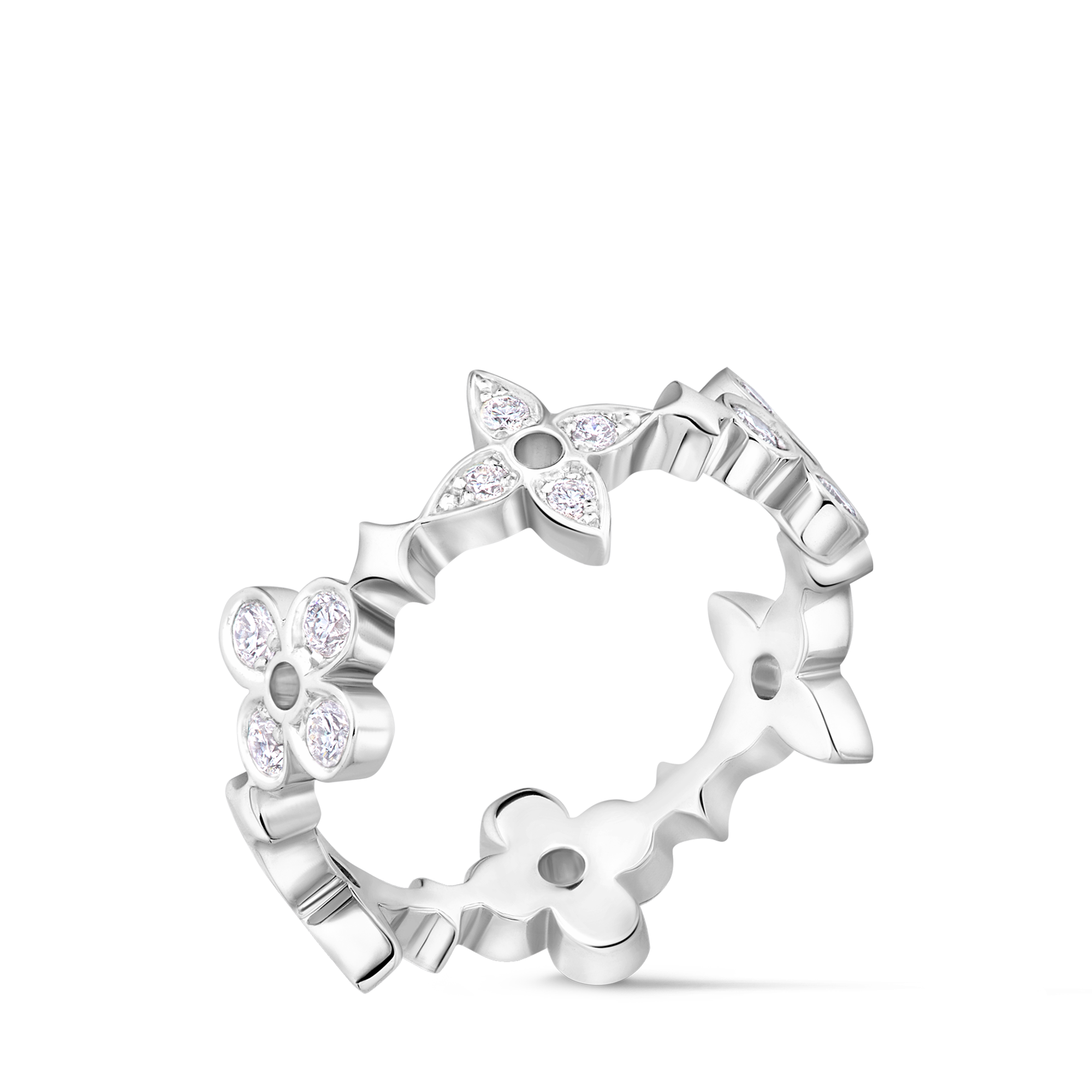 Dentelle Ring, White Gold And Diamonds  in Jewellery