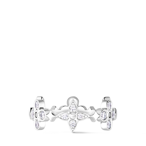 Dentelle Ring, White Gold And Diamonds in Jewellery's Categories Rings collections by Louis Vuitton (Product zoom)