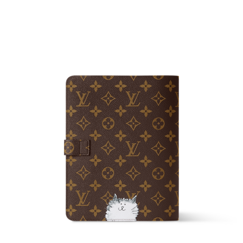 Desk Agenda Cover MM S00 in Trunks, Travel and Home's Library Office and Writing collections by Louis Vuitton (Product zoom)