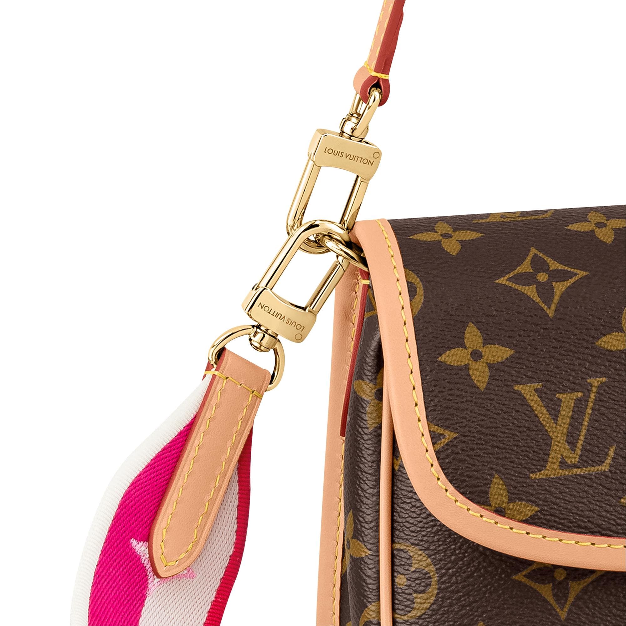 Diane Satchel Monogram Canvas in Women