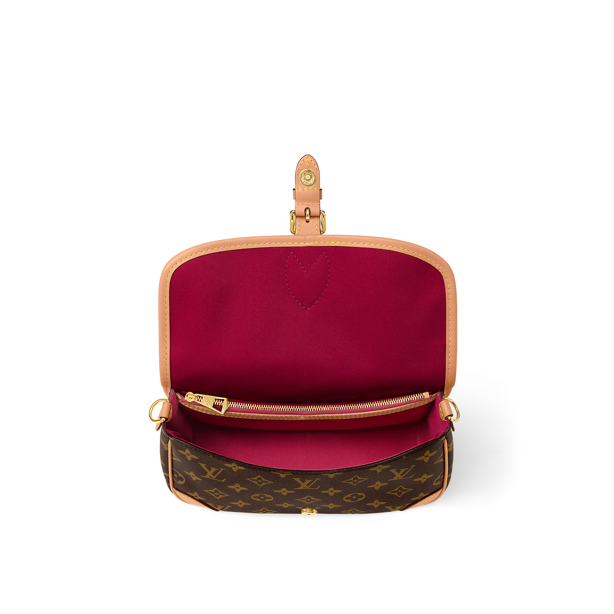 Diane Satchel Monogram Canvas in Women