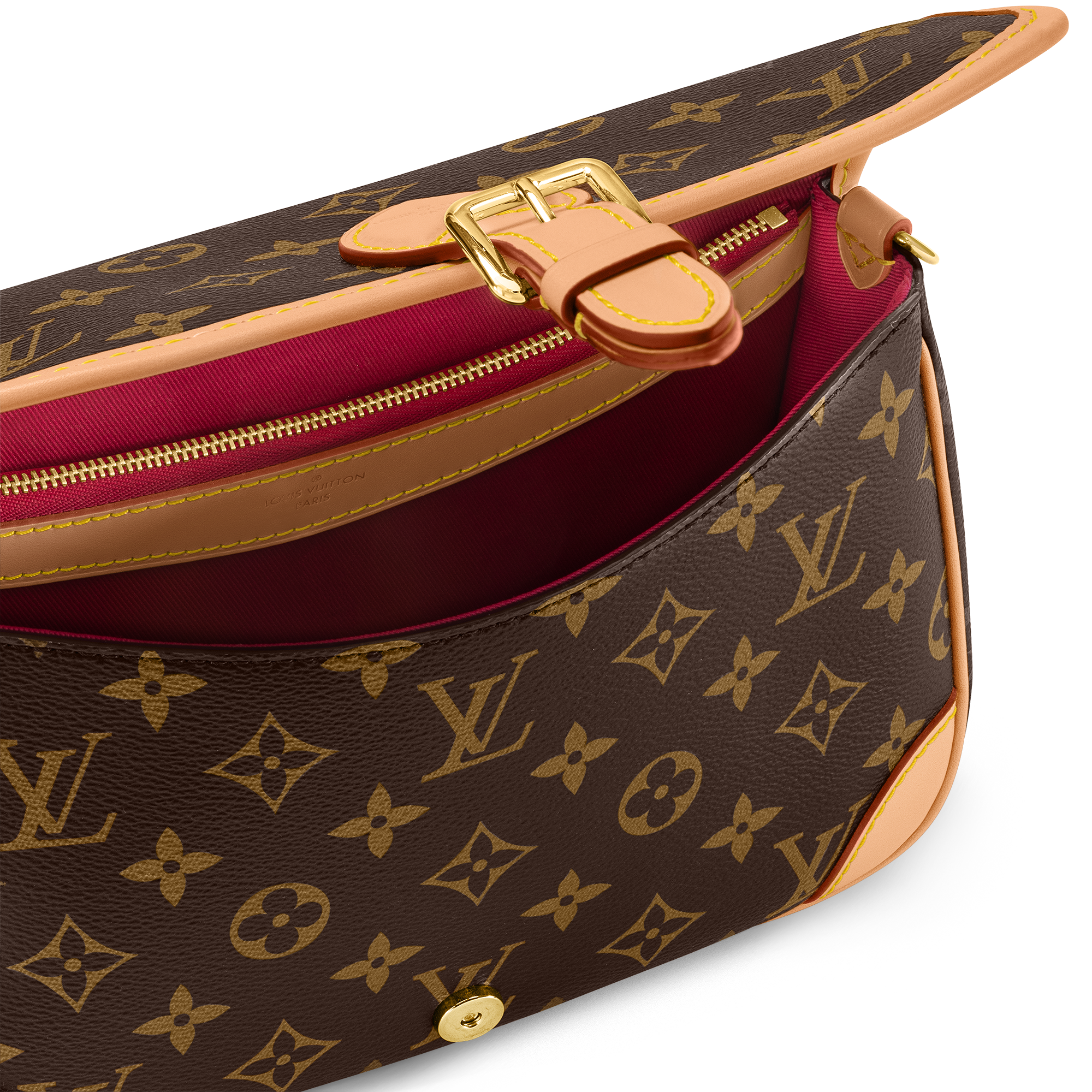Diane Satchel Monogram Canvas in Women