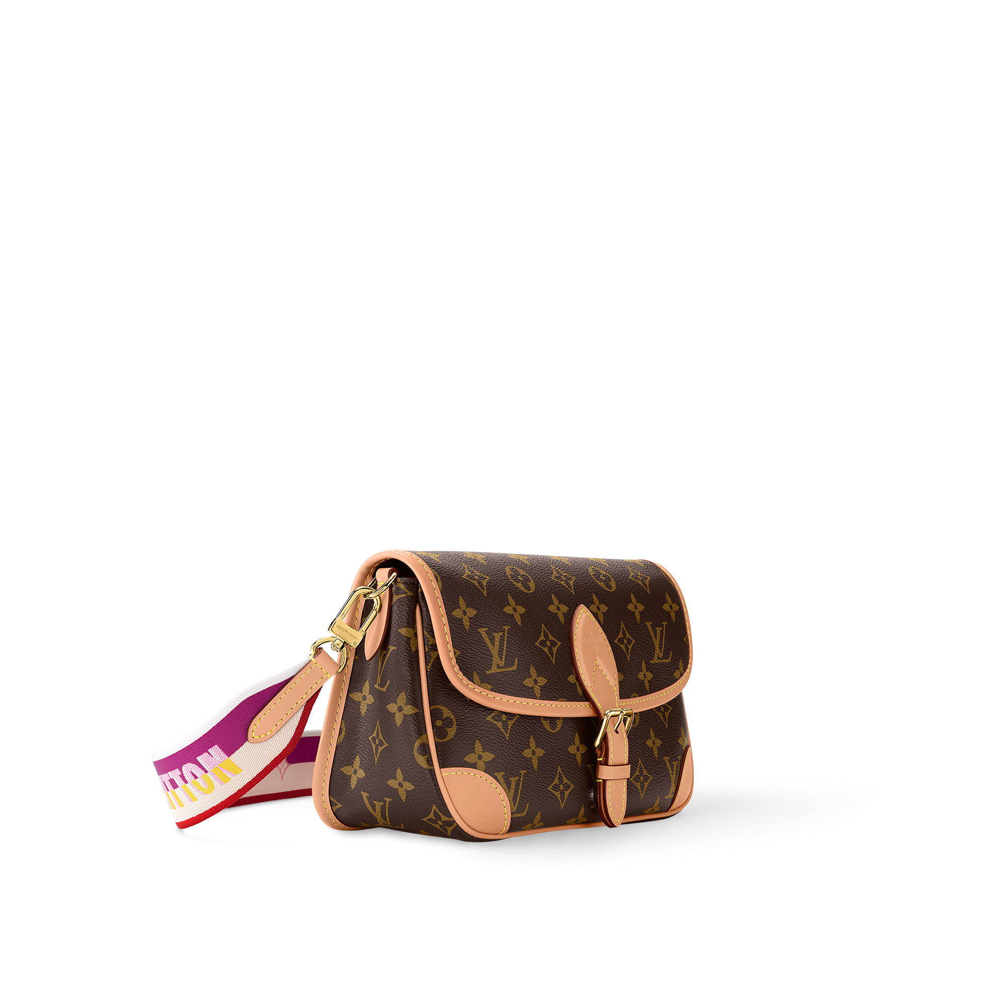 Diane Satchel Monogram Canvas in Women