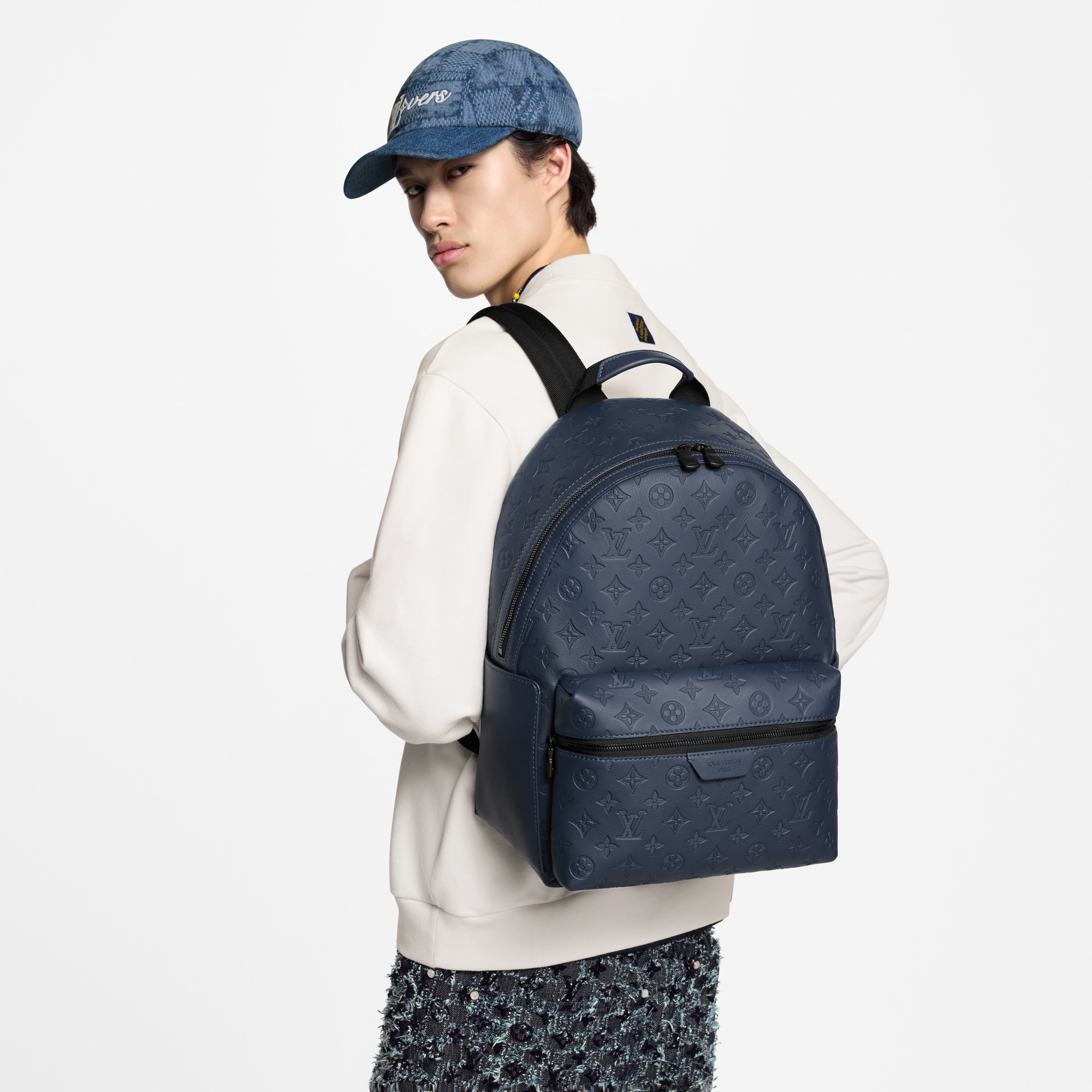 Discovery Backpack PM Monogram Shadow Leather in Bags and Small Leather Goods