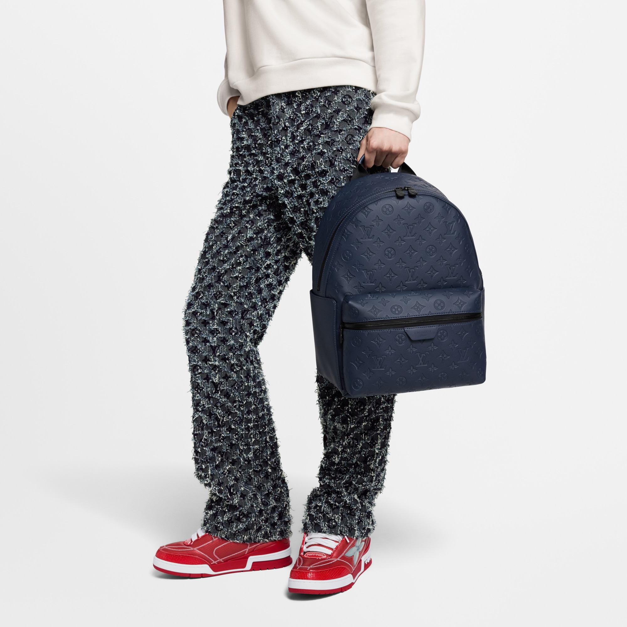 Discovery Backpack PM Monogram Shadow Leather in Bags and Small Leather Goods