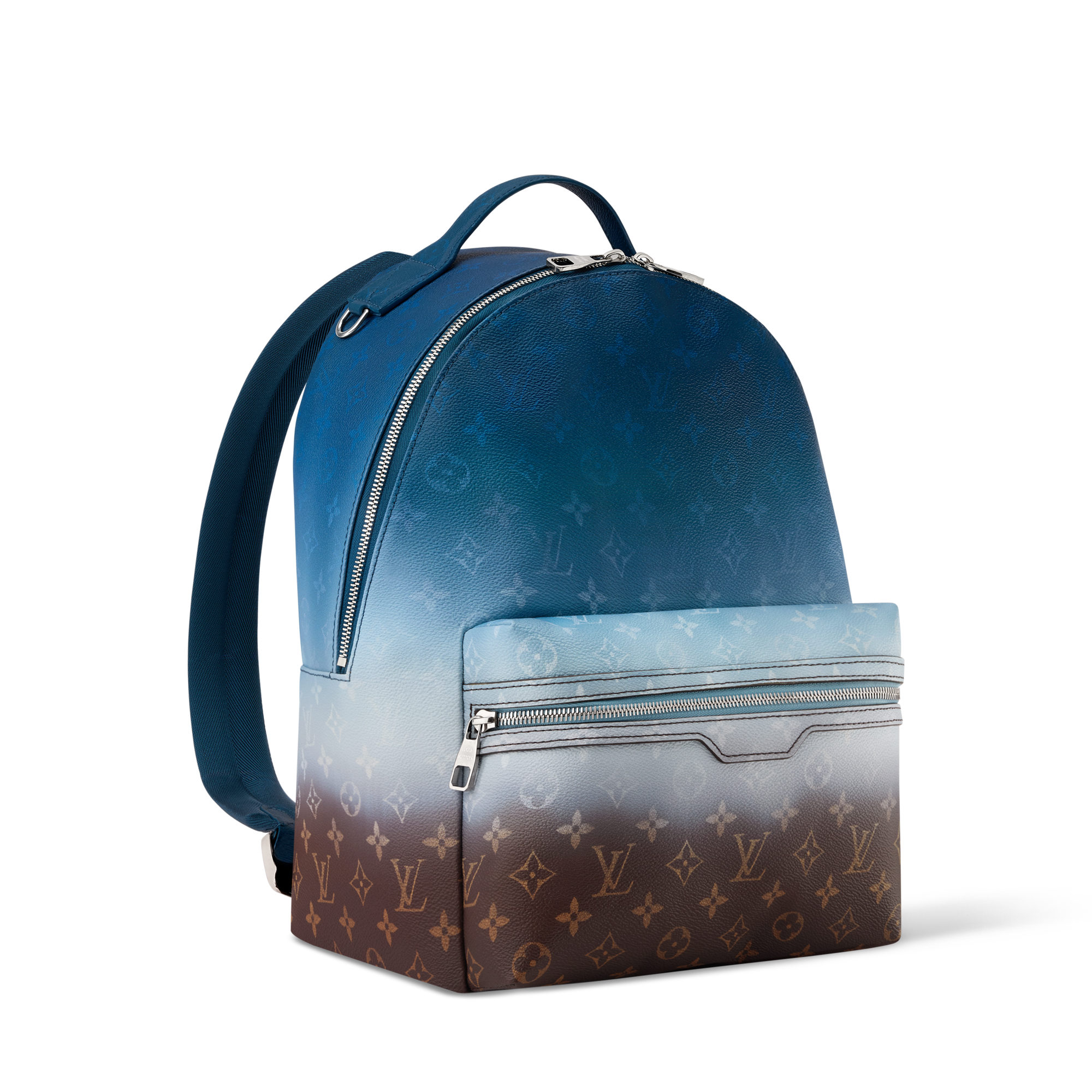 Louis Vuitton Backpack PM Leather Silver Louis Vuitton LV Monogram Montsouris Vibe PM - Black  main image 2
