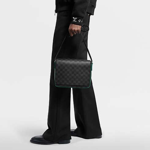 District Mesenger Damier Graphite Canvas in Bags and Small Leather Goods's Men Bags Newness collections by Louis Vuitton (Product zoom)