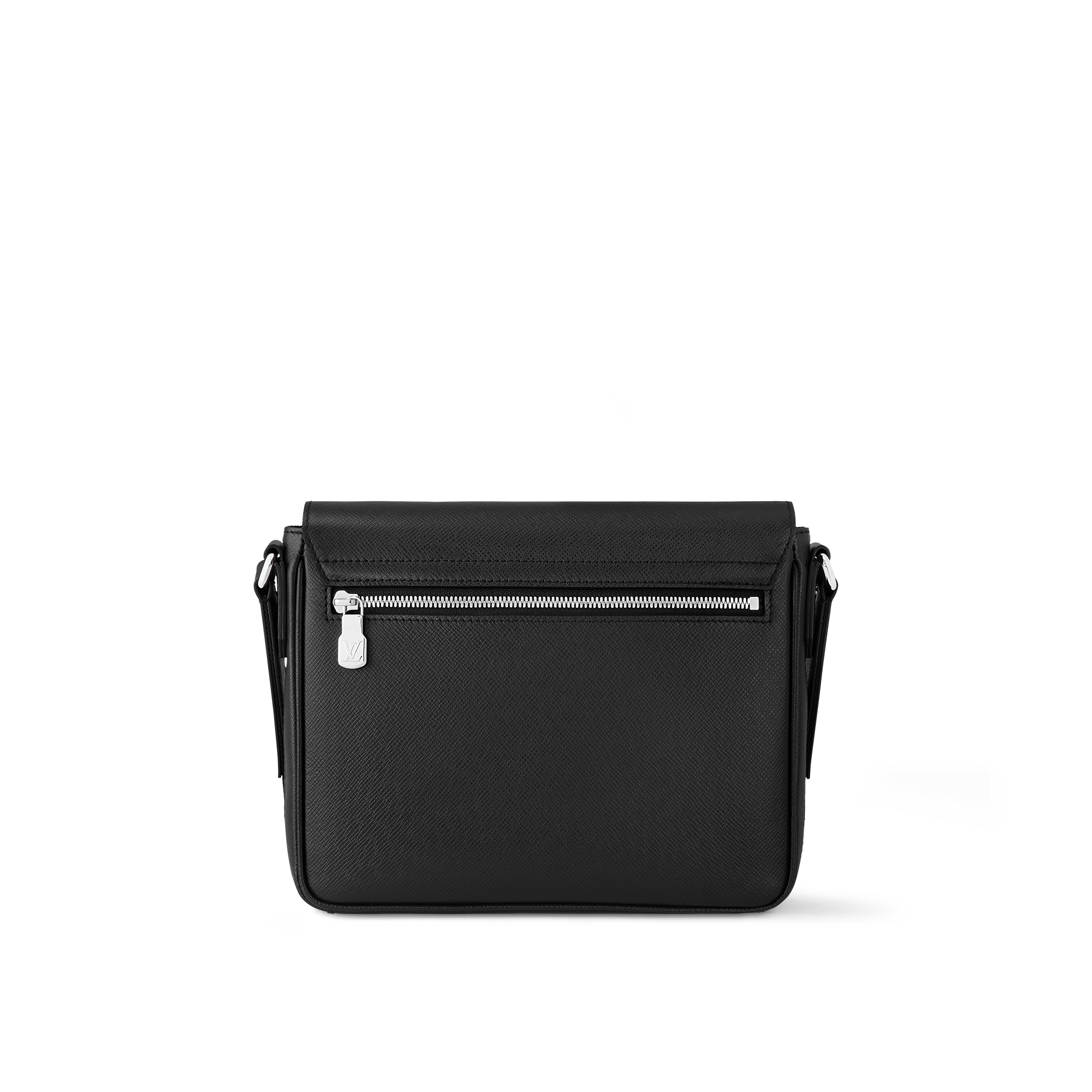 District PM Messenger Bag Taiga Leather in Men