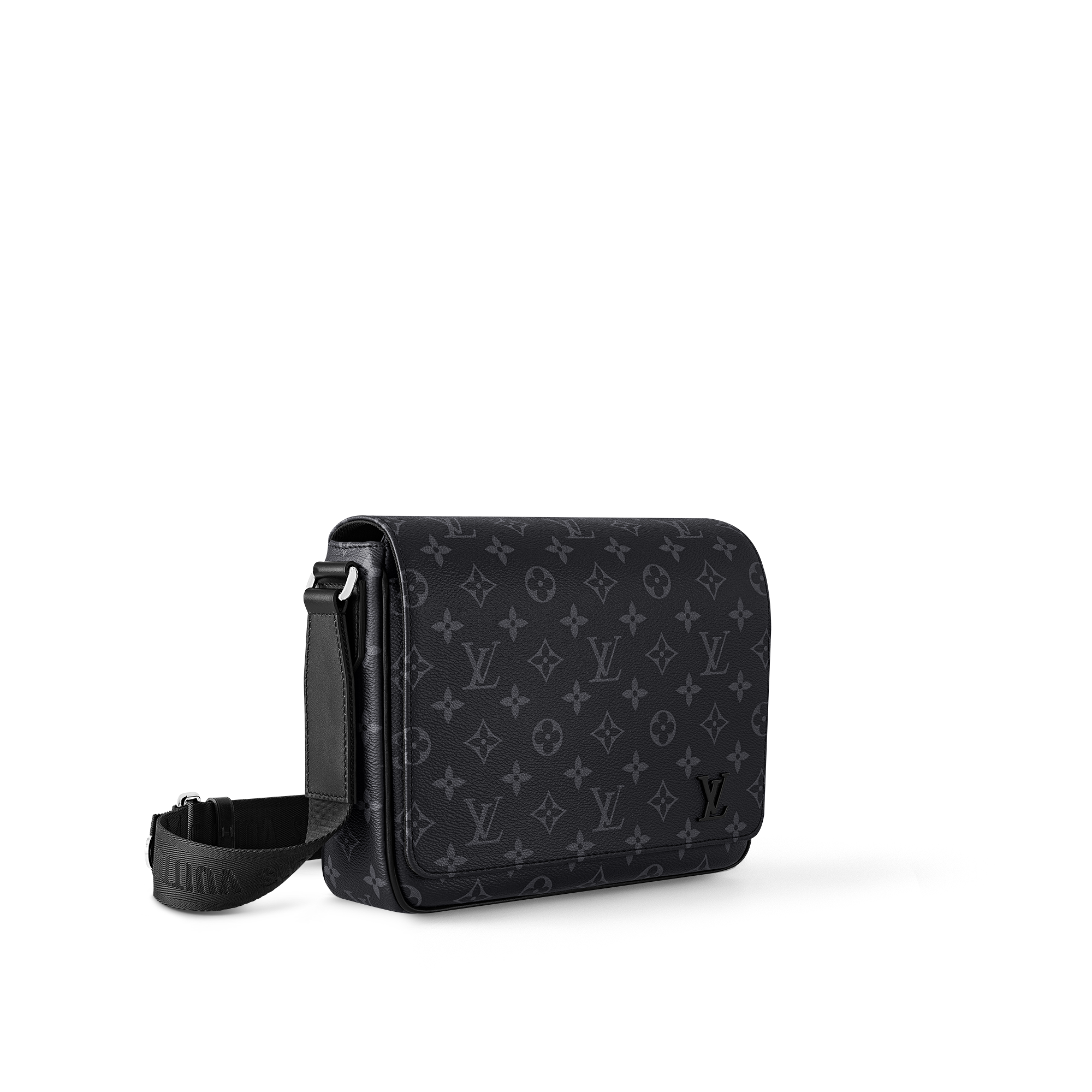 District PM Messenger Bag Monogram Eclipse in Men