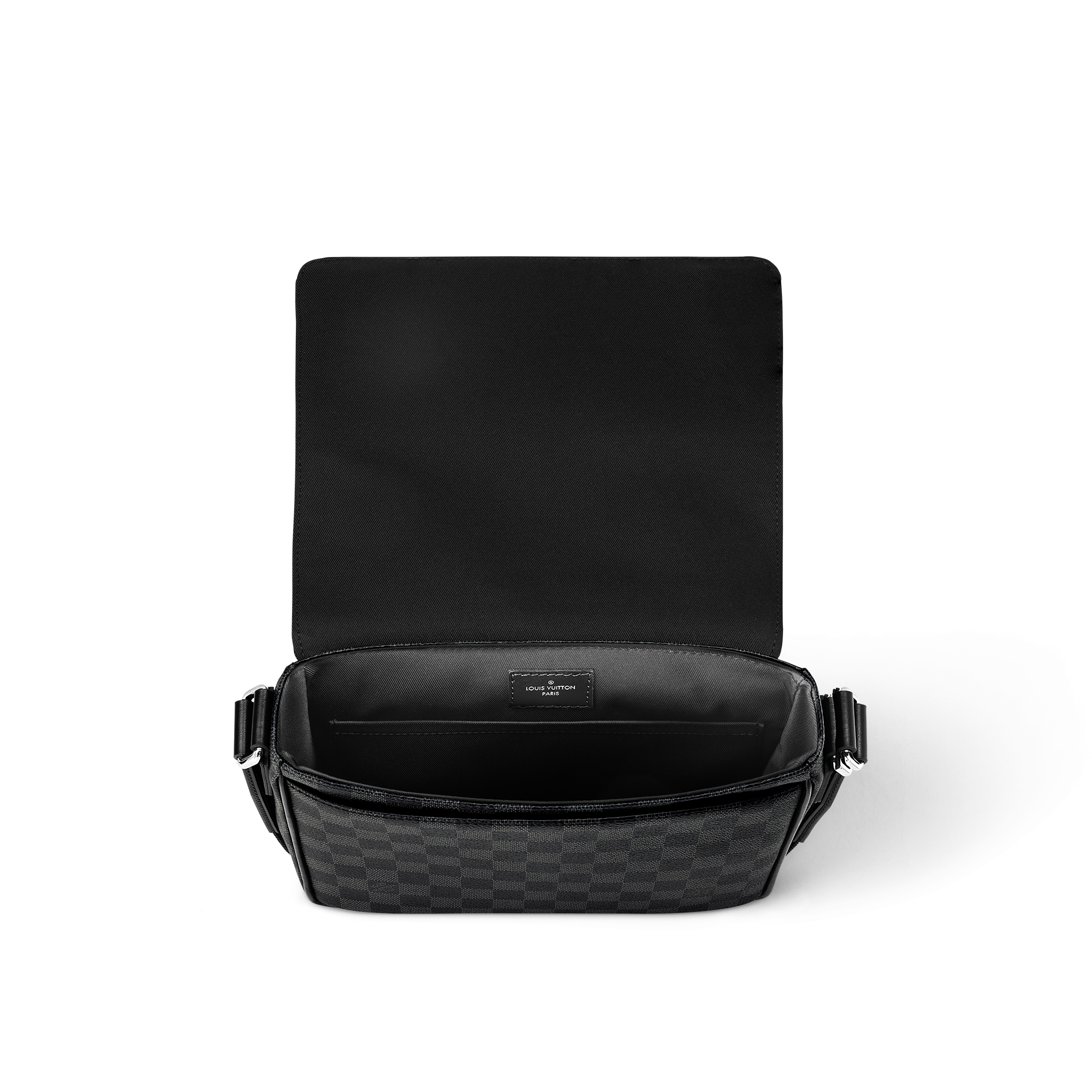 District PM Messenger Bag Damier Graphite Canvas in Men