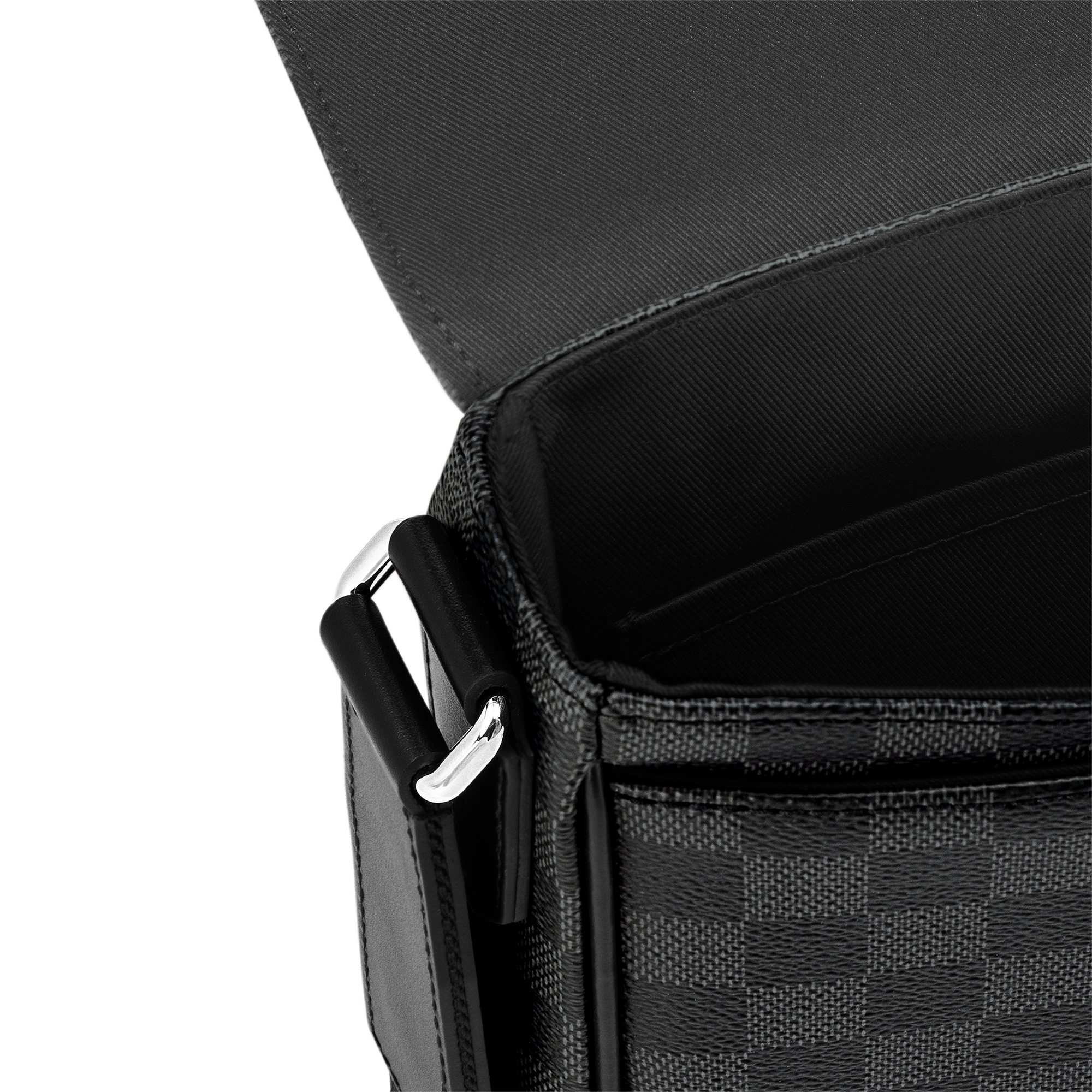 District PM Messenger Bag Damier Graphite Canvas in Men
