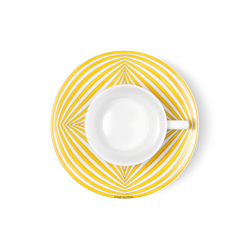 Dolce Vita Set Of 2 Coffee Cups And Saucers in Trunks, Travel and Home's Home and Art of Dining Art of Dining collections by Louis Vuitton (Product zoom)