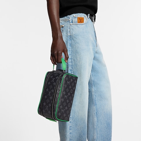 Dopp Kit Monogram Eclipse Canvas in Men's Travel Travel Accessories and Organisers collections by Louis Vuitton (Product zoom)