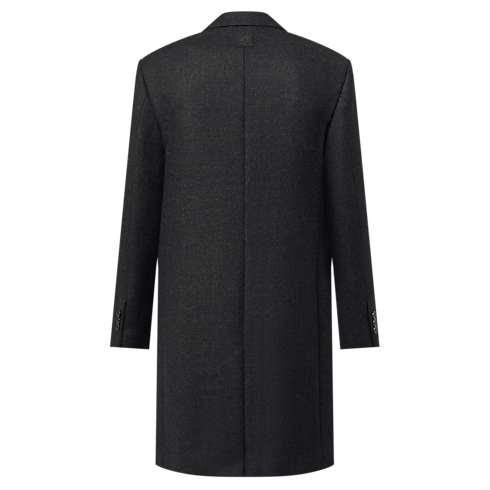 Double-Breasted Cashmere And Wool Blend Tailored Coat in Men's Ready-to-Wear Outerwear and Coats collections by Louis Vuitton (Product zoom)