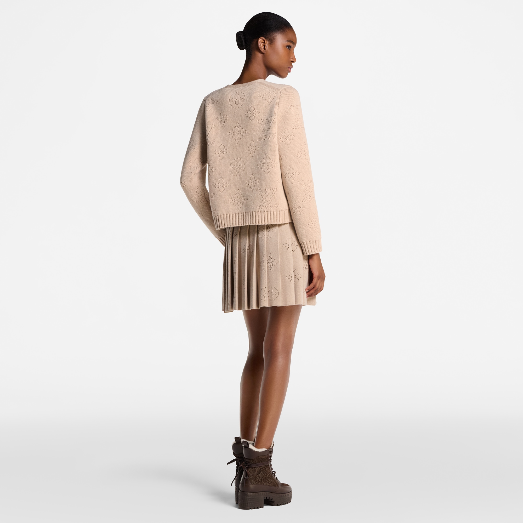 Double-Breasted Mahina Knit Cardigan  in Women