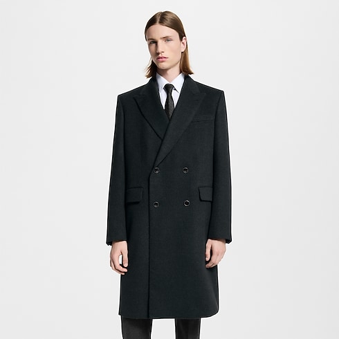 Double-Breasted Tailored Coat in Men's Ready-to-Wear Outerwear and Coats collections by Louis Vuitton (Product zoom)
