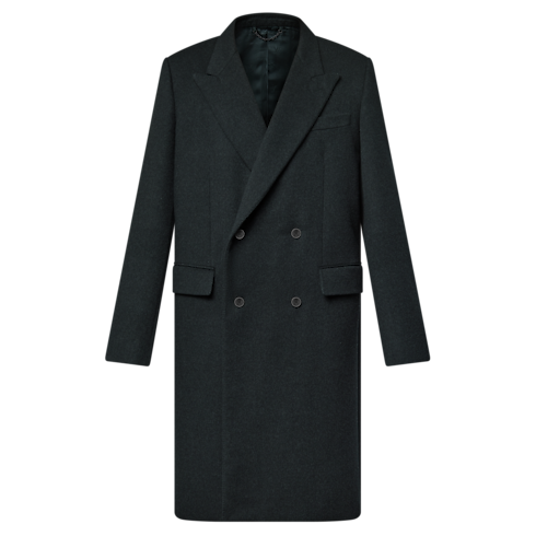 Double-Breasted Tailored Coat in Men's Ready-to-Wear Outerwear and Coats collections by Louis Vuitton (Product zoom)