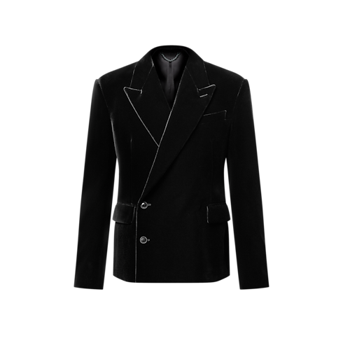 Double-Breasted VeLVet Jacket in Men's Ready-to-Wear Blazers and Jackets collections by Louis Vuitton (Product zoom)