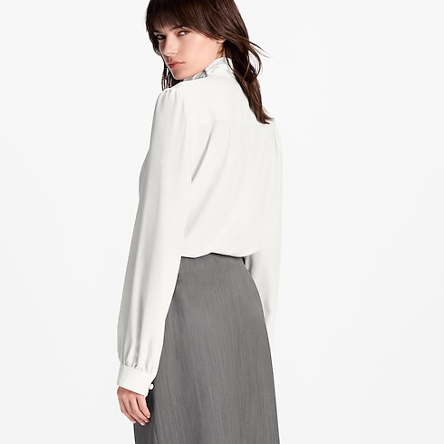 Double-Breasted Wrap Blouse in Women's Ready-to-Wear Tops collections by Louis Vuitton (Product zoom)