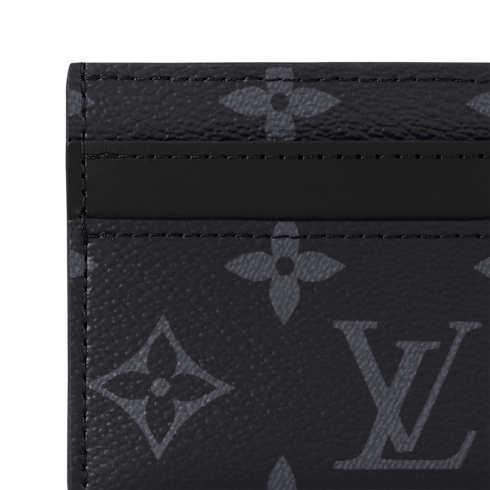 Double Card Holder Monogram Eclipse in Gifts's Family Month Gift Guide } collections by Louis Vuitton (Product zoom)