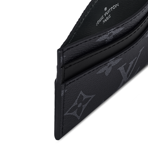 Double Card Holder Monogram Eclipse in Gifts's Family Month Gift Guide } collections by Louis Vuitton (Product zoom)