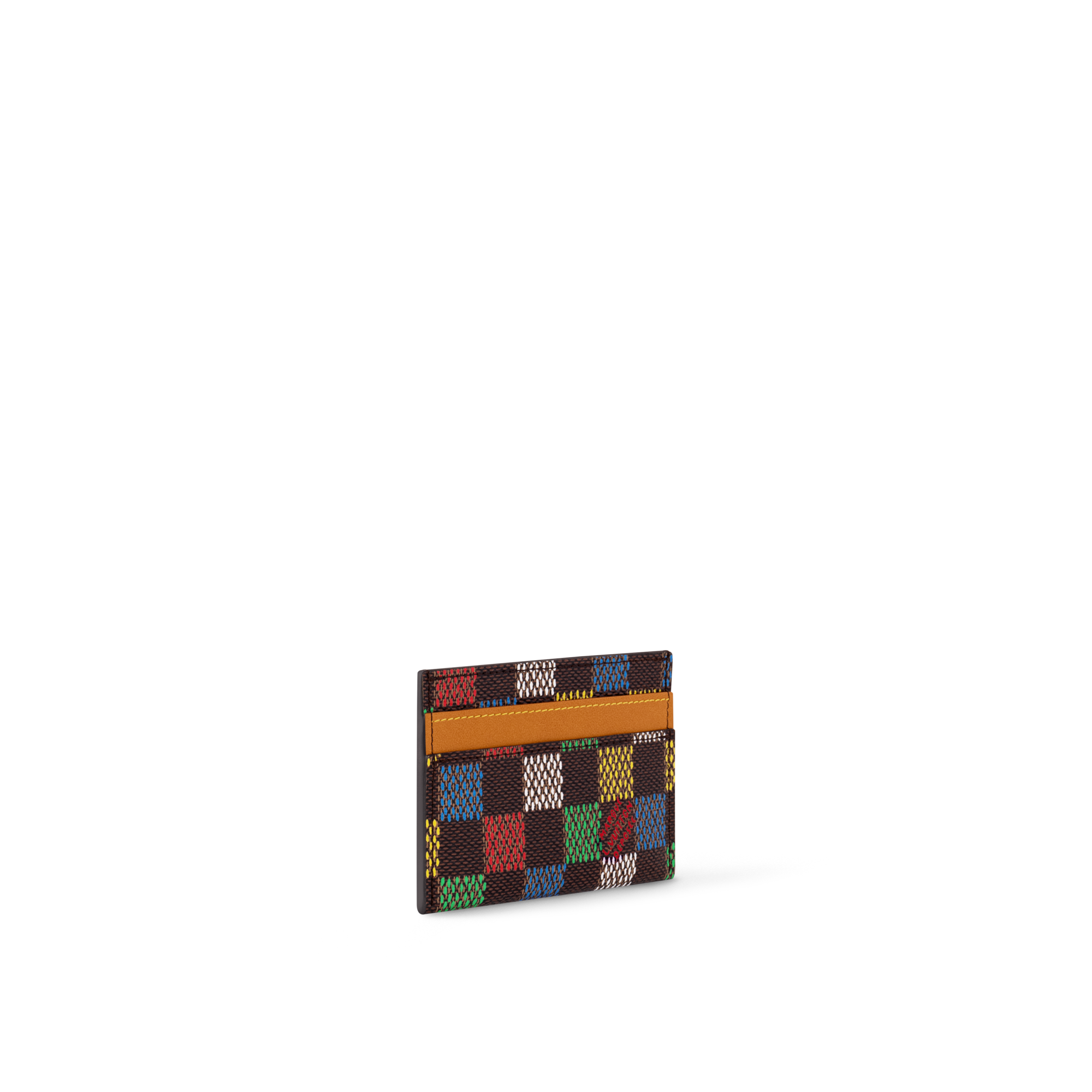Double Card Holder Damier Ebene Canvas in Bags and Small Leather Goods