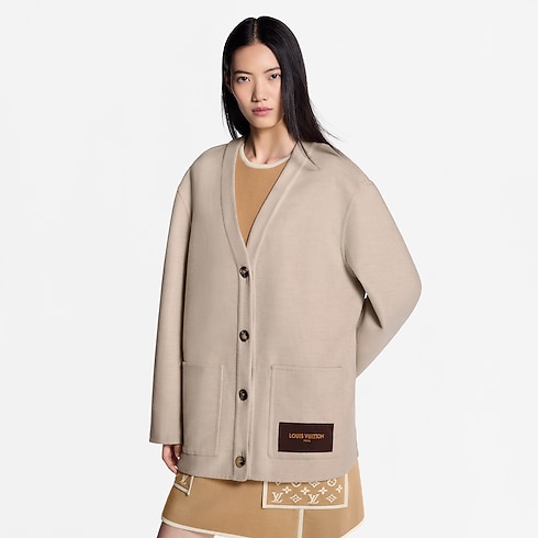 Double Face Cardigan in Women's Ready-to-Wear Knitwear collections by Louis Vuitton (Product zoom)