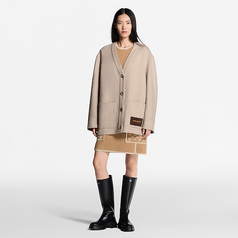 Double Face Cardigan in Women's Ready-to-Wear Knitwear collections by Louis Vuitton (Product zoom)