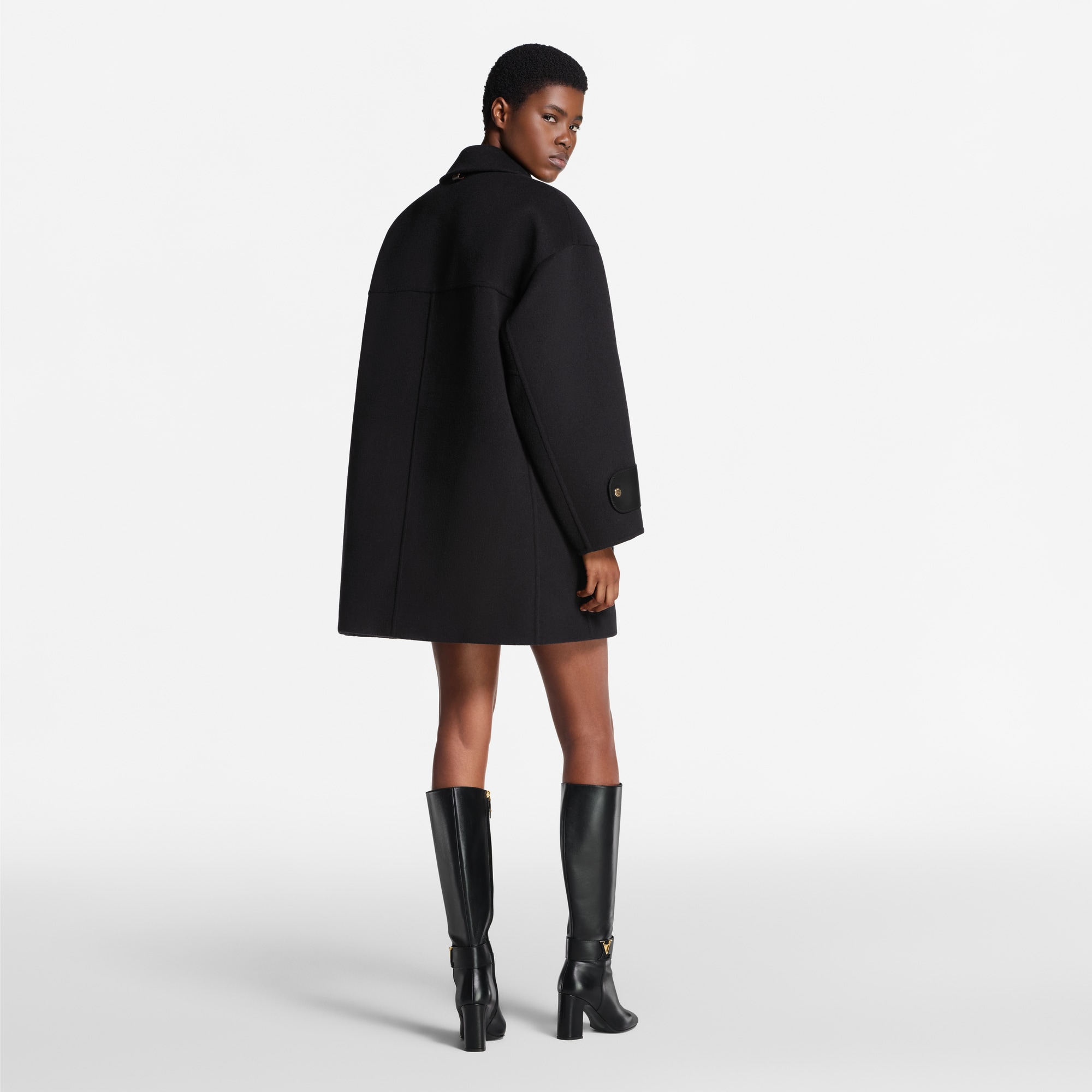Double Face Duffle Coat  in Women