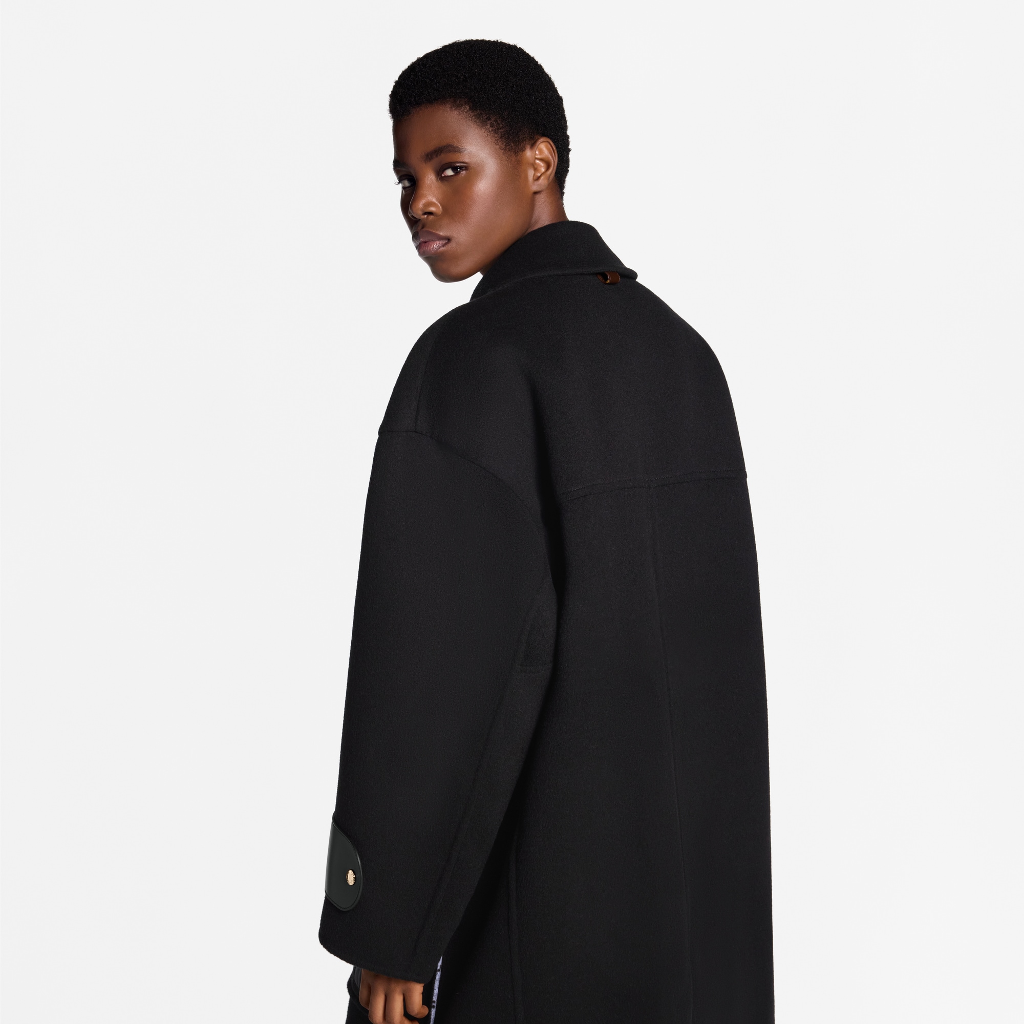 Double Face Duffle Coat  in Women