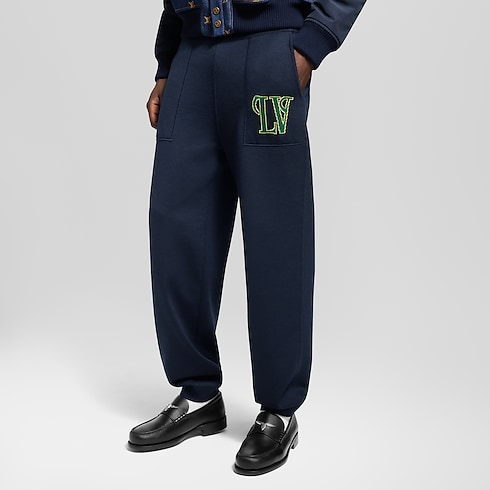 Double Face Jogging Pants in Men's Ready-to-Wear Trousers collections by Louis Vuitton (Product zoom)