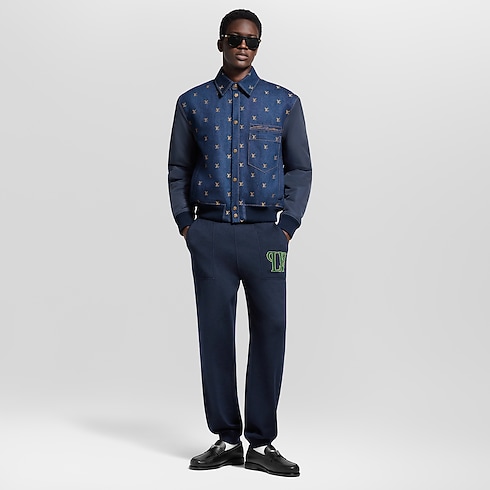 Double Face Jogging Pants in Men's Ready-to-Wear Trousers collections by Louis Vuitton (Product zoom)